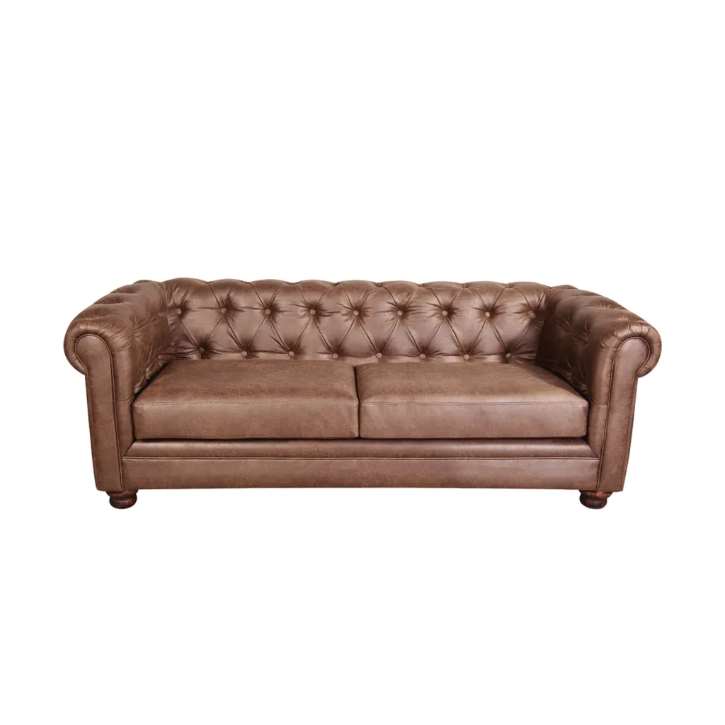 sofa cuero
